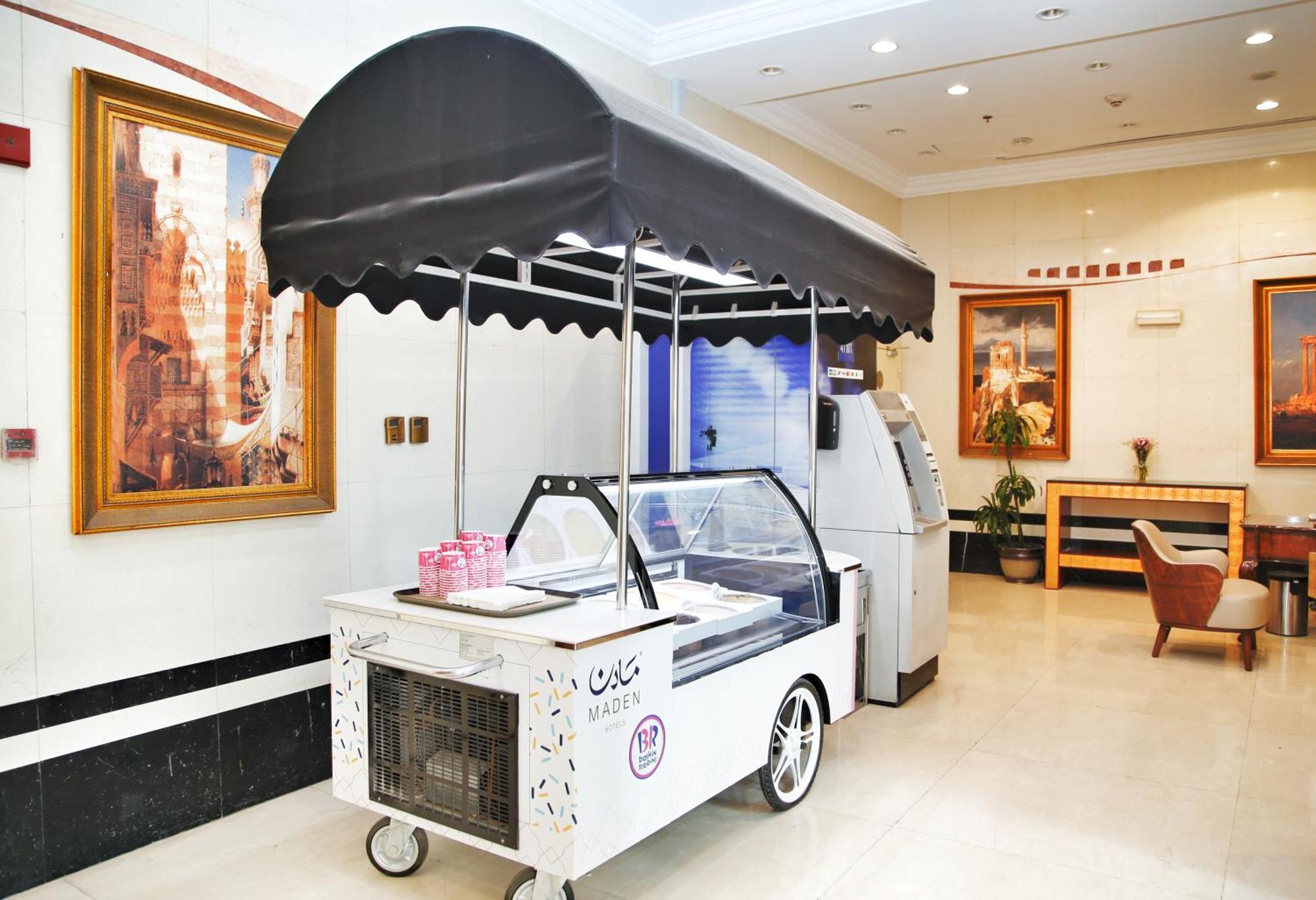 Maden Alrawda Hotel Medina Ngoại thất bức ảnh Ice cream cart